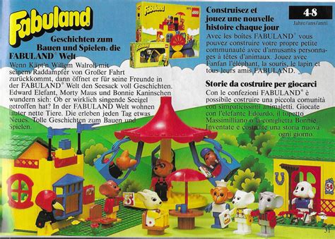 1986 os Lego minikatalógus Játékok a Polcról