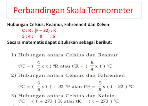 Blog Belajar IPA SMP Termometer Celcius Reamur Fahrenheit Dan Kelvin