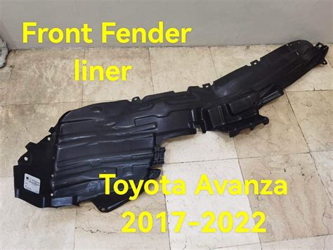 Front Fender Liner Toyota Avanza 2017 2022 Per Side Lazada Ph