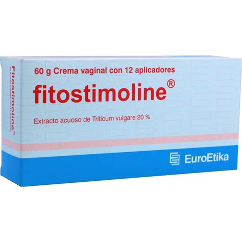 Fitostimoline Crema Vaginal Con 12 Aplicadores 20 Tubo X 60 Gr