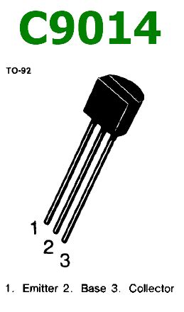 C9014 Datasheet PDF ( Pinout ) - NPN Transistor - 2SC9014