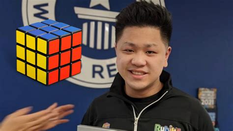 Joven Con Autismo Bate R Cord Guinness En Cubo De Rubik Abc Noticias