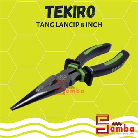 Jual Tekiro Tang Lancip 8 Inch Long Nose Pliers 8 Kota Tangerang