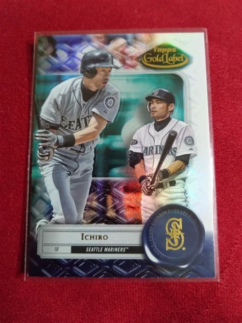 Yahoo オークション MLB 2022 TOPPS GOLD LABEL BASEBALL ICHIRO CAL