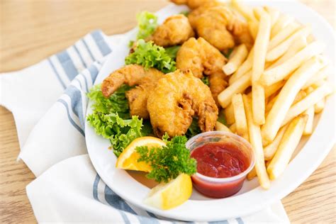 Fried Shrimp Our Menu Pismo Fish And Chips Seafood Restaurant In