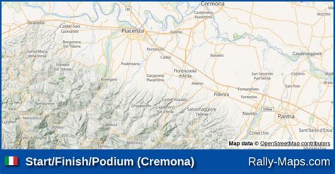 Start/Finish/Podium (Cremona) stage map | Circuito di Cremona 2004 🌍 ...