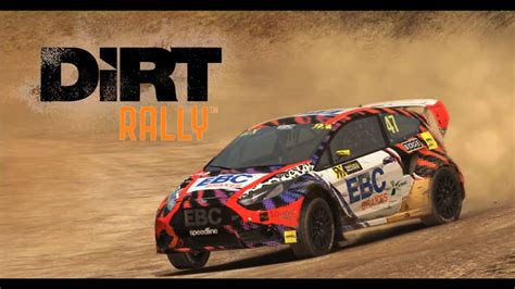 Dirt Rally Ford Fiesta Rallycross Hd 60fps G27 Steeringwheel