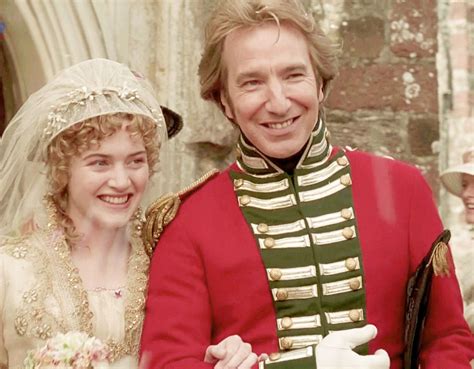 Kate Winslet (Marianne Dashwood) & Alan Rickman (Colonel Christopher ...