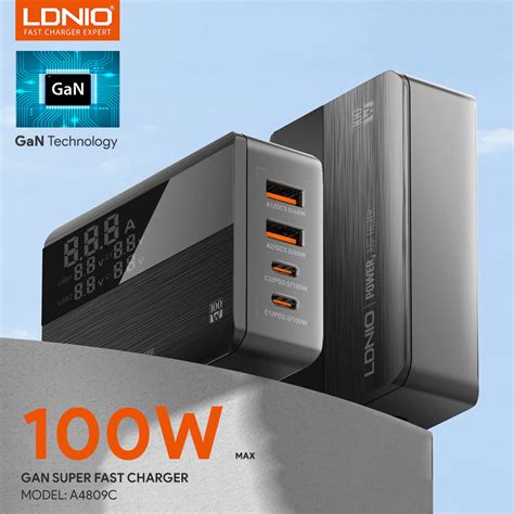 Km Lighting Product Ldnio W Gan Super Fast Charger A C