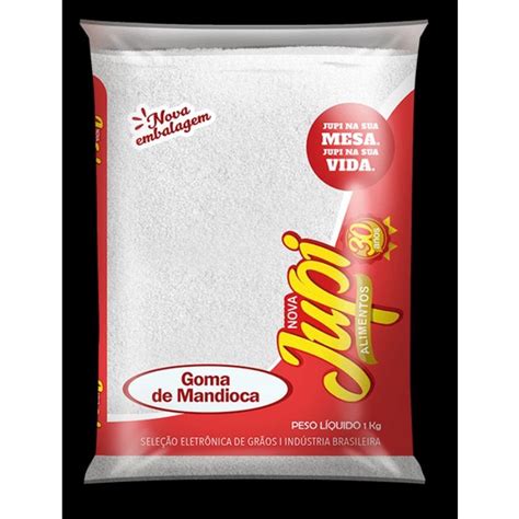 Kit Com 6 Tapioca Goma De Tapioca 1kg Jupi Shopee Brasil