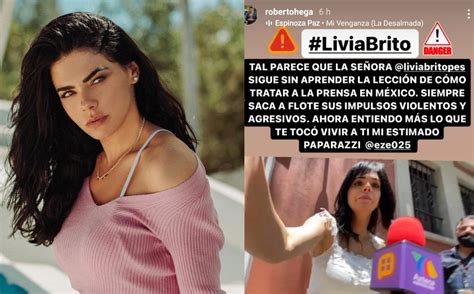 Livia Brito Es Acusada De Agredir A Otro Reportero Fama