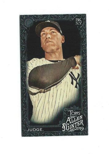 Topps Allen Ginter X Mini Aaron Judge New York Yankees Ebay