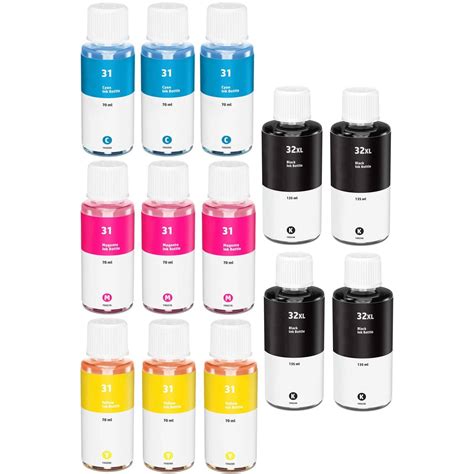 Hp 3132xl Inkjet High Capacity Bundle Pack 13 Bottles Remanufactured