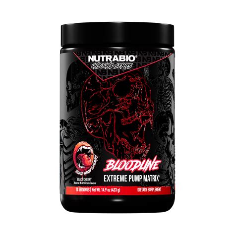 Bloodline| Non-Stim Extreme Pump Matrix| NutraBio Brands