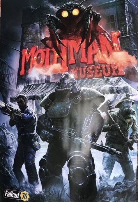 Fallout 76 The Mothman! | Fallout new vegas, Fallout art, Mothman