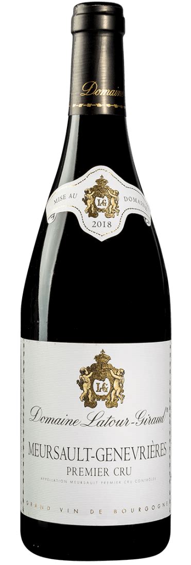 Meursault GENEVRIÈRES Premier Cru 2021 Domaine Latour Giraud