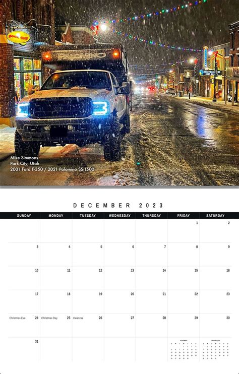 On Sale Now: 2023 Truck Camper Magazine Calendar