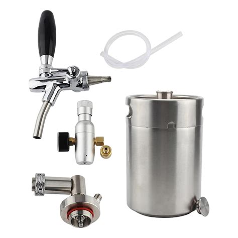 Tishita Pressurized Growler Tap System Portable Kegerator Kit