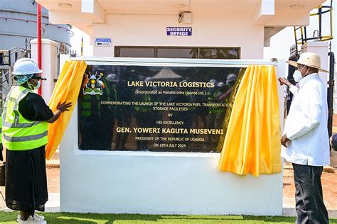 President Museveni Launches New Logistics Facility To Optimize Oil