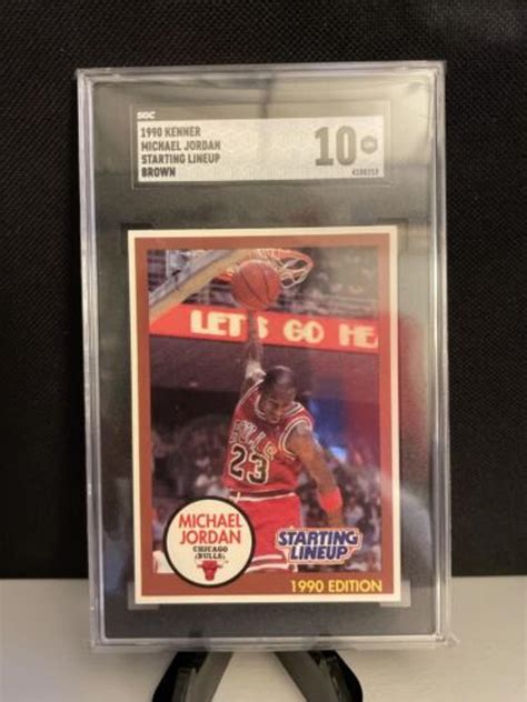 Kenner Starting Lineup Michael Jordan Nno Brown Sgc Pop