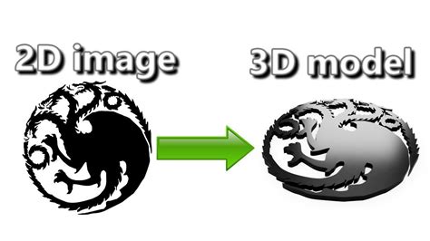 How To Convert An Image To A D Model Youtube