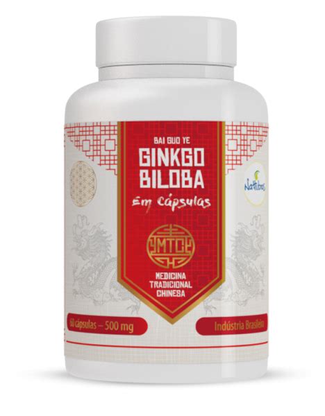 Ginkgo Biloba 60 CÁpsulas De 500mg Reserva Da Saúde