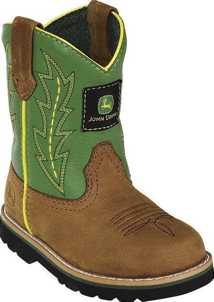 Kids John Deere Boots Outback Leather