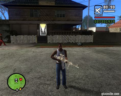 Gta San Andreas Sa V Acog Mod Gtainside