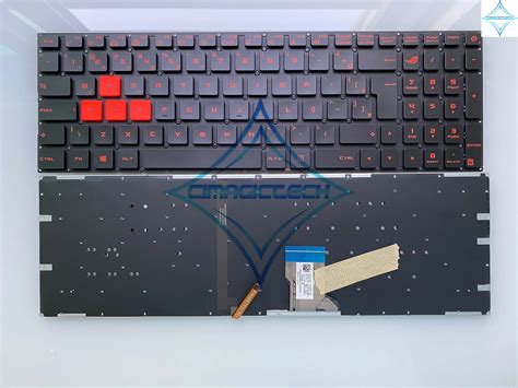 Teclado Retroiluminado Para Ordenador Port Til Accesorio Para Asus