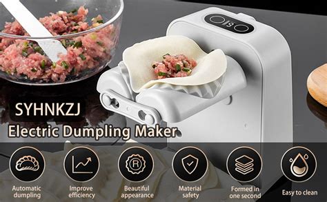 Electric Dumpling Maker Mode Automatic Dumpling Maker With Spoon