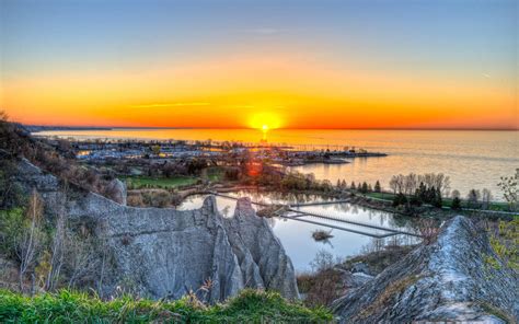 Sunrise Scarborough Bluffs Scarborough Bluffs Bluffs Scarborough