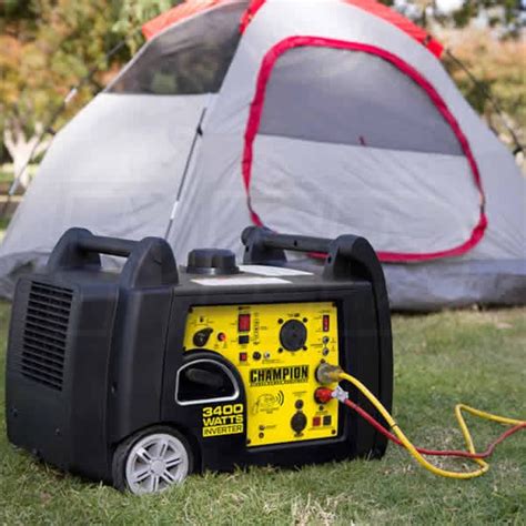 Champion 100261 3100 Watt Electric Start Inverter Generator W Rv Outlet And Wireless Remote