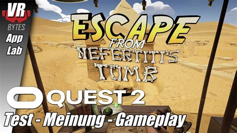 Escape From Nefertiti S Tomb Vr Oculus Meta Quest App Lab