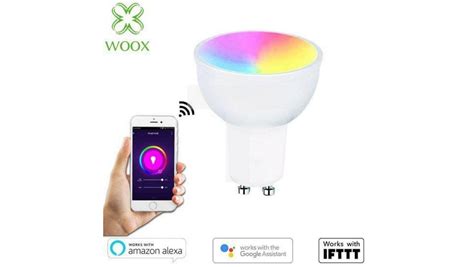 Smart żarówka Wifi LED Woox RGB 4 5W 380lm 2700K GU10 R5077 WOOX