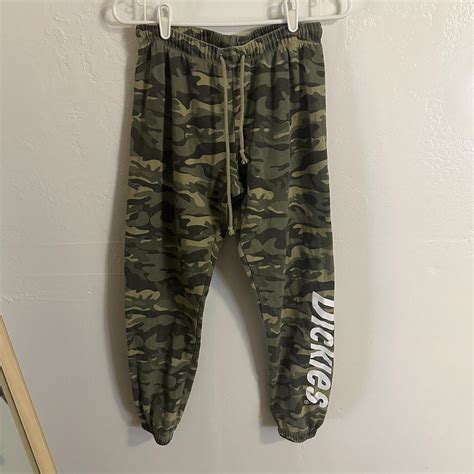 Dickies Camo Sweatpant Jogger Size S Perfect Depop