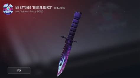 M9 Bayonet Digital Burst Standoff 2 YouTube