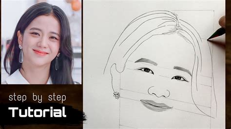 How to draw Blackpink Jisoo Step by step | Drawing Tutorial | YouCanDraw - YouTube