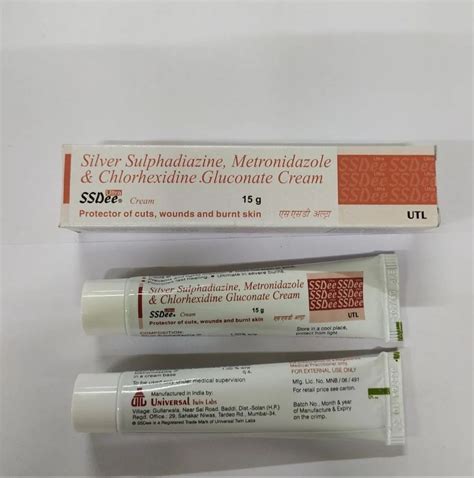 Silver Sulfadiazine Chlorhexidine Gluconate Metronidazole At Rs