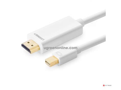 Купить Кабель Ugreen Md101 Mini Dp Male To Hdmi Cable 2m White оптом