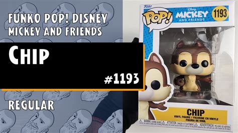 Funko Pop Chip Mickey And Friends Just One Pop Showcase