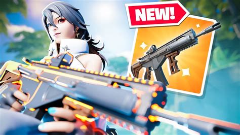 New Mk Alpha Ar In Fortnite Replaced The Red Eye New Fortnite Update Youtube