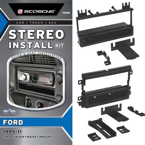 Scosche Stereo Install Kit Ford Up Property Room