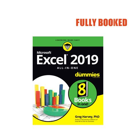 Microsoft Excel All In One For Dummies Paperback By Greg Harvey