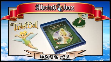 Tinker Bell Uma Aventura No Mundo Das Fadas Blu Ray Unboxing K