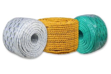 Yellow Virgin Pp Danline Ropes Size Diameter Mm At Rs Kg In