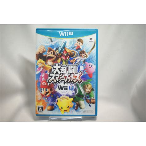 耀西 二手 純日版 任天堂 Wii U Wiiu 任天堂明星大亂鬥 Wii U 含稅附發票 蝦皮購物