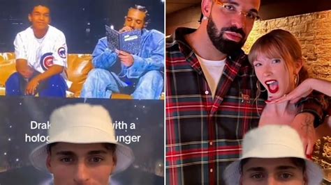 The Truth Behind The Hologram That Handed Drake A Book At Concert