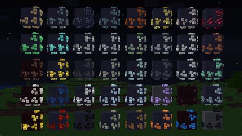 Better 3D Ores 1.10 [ Glow Ores : Emissive Textures ] Minecraft Texture ...