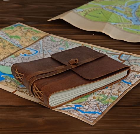 Leather Journal Writing Notebook Genuine Leather Bound Daily Etsy