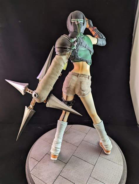 A 3d Printed And Painted 1 4 Scale Statue Of Yuffie I Just Finished R Finalfantasy